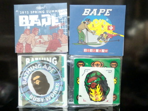 BAPE 2012 A/W S/S ステッカー セット 未開封品