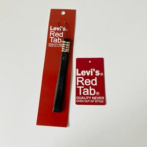 リーバイス 携帯ストラップ ブラック 革 未使用 Levi’s RedTab