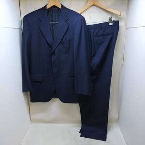 ◇ PAL ZILERI スーツ 上下セット 紺 シングルスーツ イタリア製 パルジレリ 中古品 ② ◇ G91488