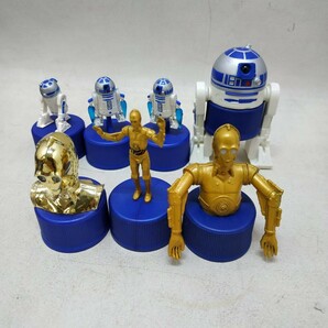 ◇ スターウォーズ ボトルキャップ まとめ ペットボトルキャップ トルーパー/R2-D2/C-3PO/ダースベイダー 他 現状品 ◇ N91632の画像4