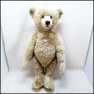 ●Steiff シュタイフ Teddy Baby Replica 1909 レプリカ テディベア Teddy 65 bl. 全長約65㎝ 中古品●N2284