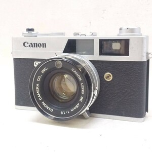 ◆CANON キャノン Canonet QL19 CANON LENS SE 45mm F1.9 レンジファインダー フィルムカメラ ジャンク◆R2211