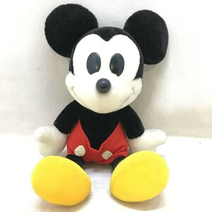 # ディズニー Disney TDL ミッキー ミッキーマウス 人形 ぬいぐるみ レトロ キャラクター グッズ コレクション 中古品 #N30035