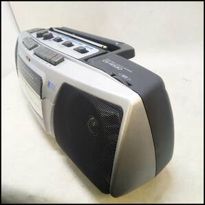 ●aiwa アイワ AM/FM ステレオ ラジオ Wカセット レコーダー レトロ Wラジカセ CS-W530 ラジオ受信/テープ再生OK 現状動作品●C2649の画像8