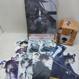 ◇ 刀剣乱舞 グッズ まとめ 色紙/蓋つきマグカップ/一筆箋/クリアポスター 未使用/現状品 ◇ N91445