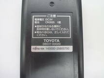 『RN260』トヨタ　TOYOTA　リアモニター用リモコン　08631-00020　143000-25800700【動作確認済】_画像3