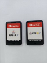 UU021 Nintendo Switch　任天堂　スイッチ　ソフト　4本セット　モンスターハンター　FIFA 18 19 ナルティメットストーム　Z_画像2