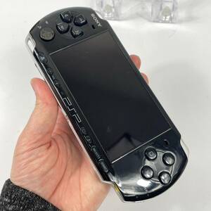 ジャンク Sony PSP-3000 ピアノブラックプレイステーションポータブル Piano Black 管10798