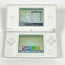 Nintendo DS Lite クリスタルホワイト 任天堂 ニンテンドー 動作品　管8193_画像1