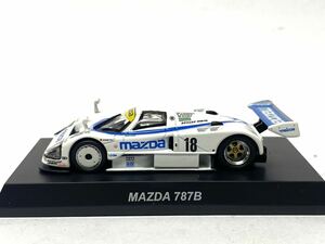 希少　京商　1/64 MAZDA ロータリーエンジンミニカーコレクション　マツダ　787B no.18