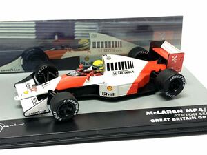 希少　アルタヤ　1/43 マクラーレン　MP4/5B アイルトン・セナ　イギリスGP 1990 McLAREN no.27 