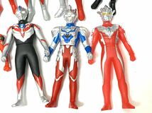 希少　ウルトラヒーローシリーズ　ソフビ　フィギュア　オーブ　ギンガ　デッカー　トリガー　ゼロ　限定　スペシャルカラー　クリア　_画像6