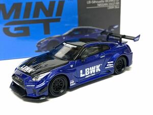 希少　MINI GT LB-silhouette WORKS GT NISSAN 35GT-RR ver.2 LBWK Blue PHD TSM MODEL 