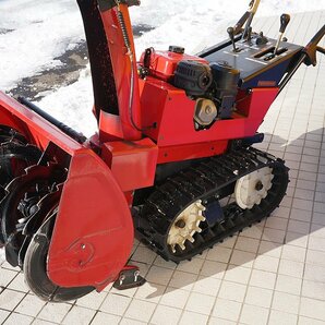 札幌市内近郊限定!! HONDA ホンダ 本田技研工業 スノーラ 中型除雪機 HS980 9馬力 除雪幅80cm 無鉛ガソリン 動作確認済み セル一発始動の画像2