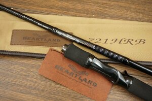 DAIWA ダイワ HEARTLAND ハートランド ベイトロッド HL721HRB-18 釣竿 釣り具 フィッシング用品 ベイトリール用 2ピース 保管袋付属