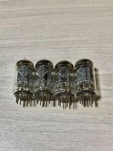 [4ps.@ together ] vacuum tube TELEFUNKEN telefunken ECC 83 / 12 AX 7 ①