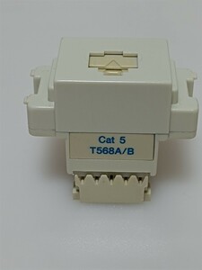  Panasonic Matsushita Electric Works модульный разъем Cat5 б/у товар бесплатная доставка LAN кабель T568A/B