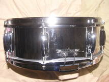 激レア極上絶品！！Slingerland / スリンガーランド1970年代 / シルバーバッジスチールスネア14×5（完全クリーニング＆メンテ試奏済_画像4