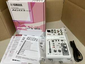 #YAMAHA# web casting mixer #AG03 MK2(MKII)# used /2# * prompt decision *