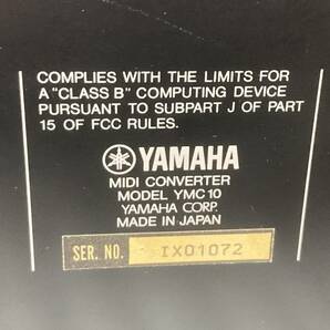 ■YAMAHA■MIDIコンバーター■YMC10■ジャンク■ ★オークション★の画像7