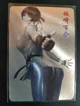 1円スタート 匿名配送 ACGカード 海外ファンカード 　KOF アンヘル　不知火舞　アテナ　ユリ　シェルミー　裏面セクシー_画像5