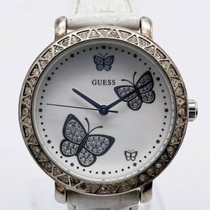 【55106】GUSS メンズ腕時計 G75990L SS 革 QZの画像1