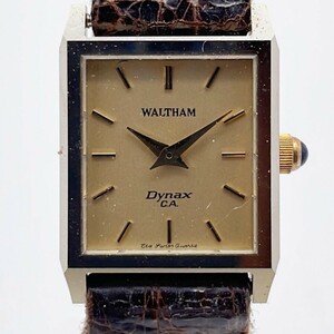 【61308】Waltham Watch Company　ダイナックス　レディース腕時計　2712010　SS　革　QZ　