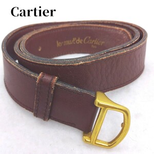 カルティエ　ベルト　ヴィンテージ　Cartier