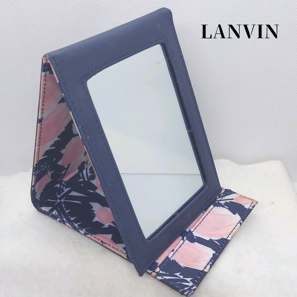 ランバンオンブルー　折り畳みミラー　LANVIN　