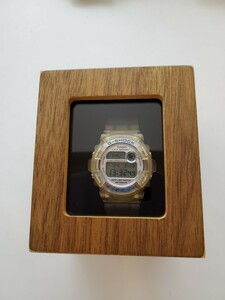 カシオ G-SHOCK★第七回イルカクジラ会議★ホワイトスケルトンシルバー★