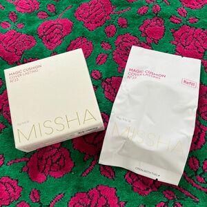 23番カバーラスティング　ミシャMISSHA マジッククッション　本体＋レフィル