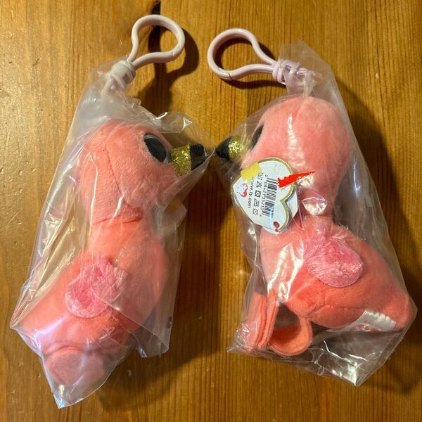 ty フラミンゴ ぬいぐるみ キーホルダー