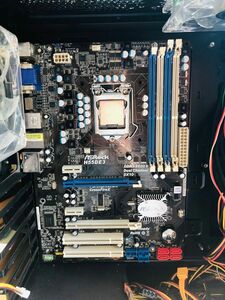 PCケース＋CPU＋マザーボード＋GPU2個　ジャンクまとめ売り CPU搭載 Asrock Intel DVDドライブ