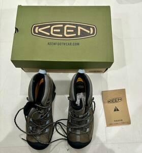 KEEN ハイカットスニーカー/25cm/GRY//トレッキングブーツ TARGHEE II MID ターギー 1円スタート