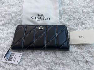 163 新品未使用 COACH コーチ 長財布 ラウンドファスナー アウトレット C8570