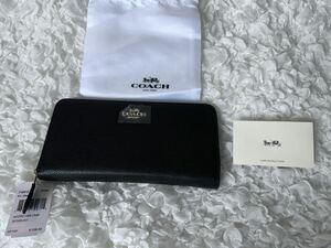 288 新品未使用 COACH コーチ 長財布 ラウンドファスナー アウトレット F16612