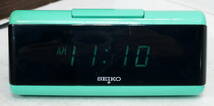 ▲(R603-E83)SEIKO セイコー DL501M 昭和レトロ 当時物 デジタル時計 置時計_画像2