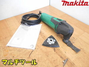 makita【激安】マキタ マルチツール マルチ 多目的 多用途 切断 研磨 研削 剥離 DIY 大工 電動工具 100V 動作品◆MTM001 1833