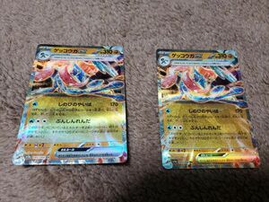 ゲッコウガex 2枚セット RR ポケモンカード