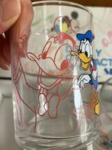 ディズニー グラスセット グラス タンブラー 5種　ミッキー ミニー　ドナルド　デイジー　グーフィ　ガラスコップ レトロ_画像8