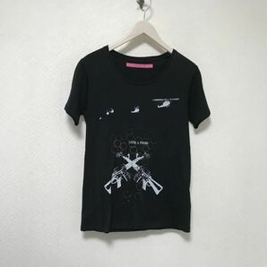 本物ジャクソンマティスJACKSONMATISSEコットンプリント半袖Tシャツメンズサーフアメカジミリタリーワーク黒ブラックS