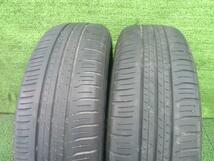 ライズ 5BA-A200A 純正 アルミ ホイール タイヤ 付 2本 セット 42611-BW140 195/60R17 17インチ 4穴 ダンロップ_画像4