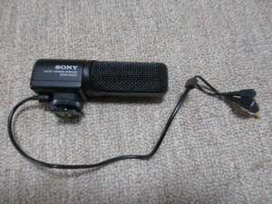  Sony Handycam for stereo Mike SONY ECM-S200 secondhand goods / condenser microphone 