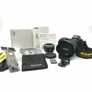 1 иен прекрасный товар Nikon Nikon Z7 24-70 линзы комплект крепление адаптор имеется цифровой однообъективный зеркальный камера рабочий товар m12796