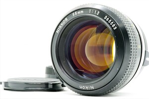 【コスパ最高レンズ】動作OK！綺麗な写真 ニコン New Nikkor 55mm F1.2 オールドレンズ 大口径