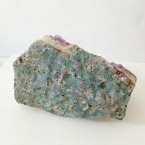 アメジスト クラスター 置物 原石 紫水晶 12.5cm×7.6cm×高さ6cm 874ｇ [ 天然石 鉱物 パワーストーン ]の画像7