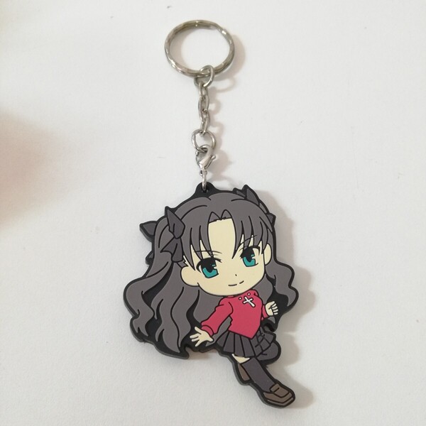 Fate Stay night ストラップ(キャラクター) 遠坂凛 ラバーストラップ ラバーキーホルダー