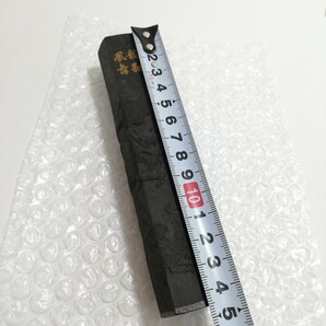 古墨 胡開文監製 龍翔凰舞 14.7cm×3cm 124ｇ [書道具 中国 書道 文房四宝 唐墨 中国墨 上海]の画像8