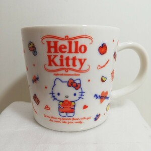 2021年 フコク生命 × HELLO KITTY ハローキティ My Best flavor マグカップ 未使用品 非売品 ノベルティ マグ