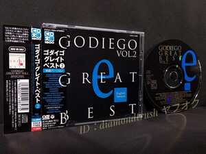 ☆帯付 音質良好☆ ◆GODIEGO GREAT BEST ENGLISH Ver.ゴダイゴ.グレイト.ベスト 2◆ 英語バージョン CDアルバム 16曲　銀河鉄道999/西遊記